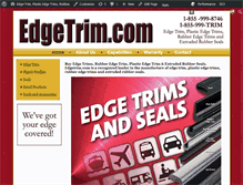 Tablet Screenshot of edgetrim.com